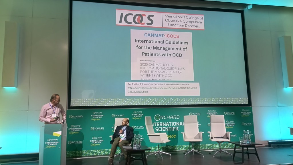 Presentación de las Guías CANMAT-ICOCS en la Conferencia Científica Internacional de Orchard OCD 2026